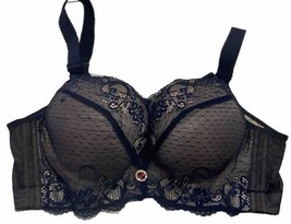 Strapless Push Up Bra Lace Sexy Bandeau Backless Lift Pushup Balconette  Size 40 - £7.10 GBP