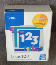 Lotus 1-2-3 (123) Version 2.3 Manuals and Original Box, NO DISKS/SOFTWARE - £11.16 GBP