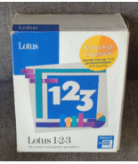 Lotus 1-2-3 (123) Version 2.3 Manuals and Original Box, NO DISKS/SOFTWARE - £11.67 GBP