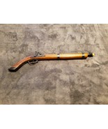 VINTAGE BLACK POWDER FLINTLOCK STYLE WOODEN TOY CAP GUN PISTOL MUSKET - ... - €214,00 EUR
