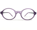 Miraflex Kinder Brille Rahmen MOD.LUCA 354 Lila Rund Voll Felge 44-19-120 - £67.34 GBP
