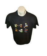 Disney Mickey Donald Pluto Goofy Lets Golf  Mens Shirt Sz L - £11.55 GBP