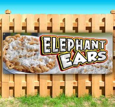 Elephant Ears Advertising Vinyl Banner Flag Sign Carnival Many Sizes Fair Food - £14.37 GBP+