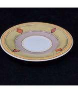 Sasaki Palazzo by Paula Zanger - Coffee Cup 6&quot; Saucer - Stained Glass Di... - $5.50