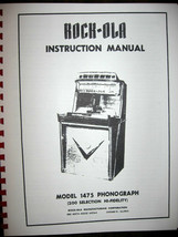 Rock-ola 1475 Service &amp; Parts Jukebox Manual - £27.28 GBP