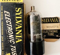 Sylvania Electron Tube 6BQ6GTA In Box Untested Vintage Electronics ELECTUBE - $49.99