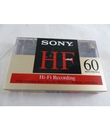 SONY HF High Fidelity 60 Minute  Blank Cassette Tapes New C-60HFC - $6.60 CAD