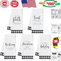 Polyester Christian Kitchen Towels Set - Versatile &amp; Inspirational - $490.86 MXN