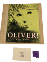 1964 Oliver Musical Playbill and extra&#39;s Ticket Stub playing Imperial Th... - £9.17 GBP