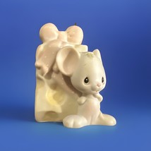 VINTAGE - PRECIOUS MOMENTS / ENESCO &quot;MOUSE ORNAMENT #2381&quot; 1982 - $186.63 MXN