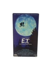 1982 E.T. The Extra Terrestrial VHS Green &amp; Black Tape MCA - £3.52 GBP