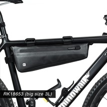 Rwalk Bicycle Triangle Bag Bike Fe Front  Bag Waterproof Cycling Bag Battery Pan - £94.83 GBP