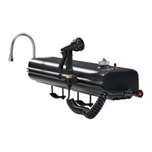 4 Gal Roof Rack Water Tank Portable Water Tank with Splash-Guard Panel - $294.01