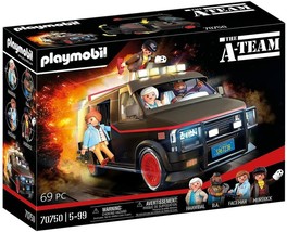 The A-Team - The A-Team Van Building Set by Playmobil - $2,130.67 MXN