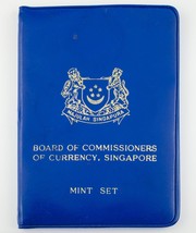 1970 Singapore Excellent État Kit En Hors-Circulation W / Bleu Pochette Et - $149.40 CAD