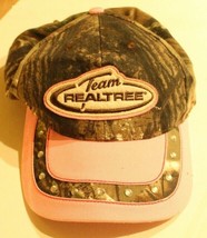 Team Real Tree Pink and Camo Hat Cap Adjustable  ba2 - £5.53 GBP