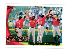 2010 Topps #38 Houston Astros Houston Astros - $2.00