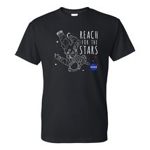 NASA Reach for The Stars - National Aeronautics and Space Administration T Shirt - £19.15 GBP