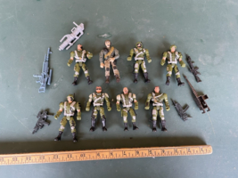 LANARD Corps Action Figure Soldiers Army Men Warriors Lot - £38.06 GBP