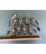 LANARD Corps Action Figure Soldiers Army Men Warriors Lot - £38.05 GBP