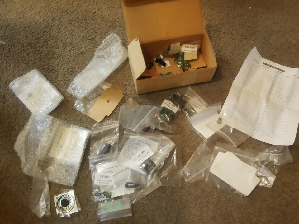 NEW OEM HUGE LOT of TEKK Radio Handheld Parts Transistors Speakers # CX-... - $75.99