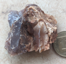 Natural MINERAL Rough Raw FLINT Ancient Stone Rock Modiin Israel #374 - £1.74 GBP