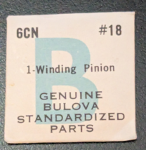 NOS Genuine BULOVA CARAVELLE WATCH Winding Pin Pinion PART# 18 - Various... - $8.70+