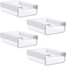 Citylife 4 Packs Self-Adhesive Under Desk Drawer Slide Out Up To 10, And... - £28.92 GBP