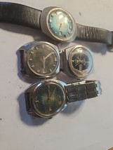 4 x Mechanical Watches Job Lot Titus V.I.P Titus shockproof, Richon auto, Seiko - £170.27 GBP