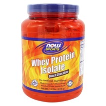 NOW Foods Whey Protein Isolate Dutch Chocolate, 1.8 lbs. - £31.42 GBP