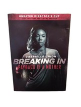 Breaking In (2018 DVD + SlipCover) Payback Is A Mother Unrated Directors... - £4.33 GBP