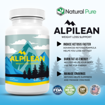 Alpilean Keto Weight Loss Support Fat burner 60 Capsules 1 Month Supply - £26.56 GBP