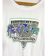Hot Tuna Surfwear Surf T Shirt Size L US Mens White Graphic Retro Mod 80... - $670.90 MXN