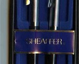 Sheaffer Black &amp; Chrome Pen &amp; Pencil Set in Box  - £9.28 GBP