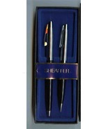 Sheaffer Black &amp; Chrome Pen &amp; Pencil Set in Box  - £9.30 GBP