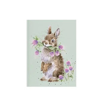 NEW Wrendale Designs Bunny Rabbit Notebook , 4x5 Pocket Size with Lined ... - $185.16 MXN