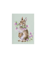 NEW Wrendale Designs Bunny Rabbit Notebook , 4x5 Pocket Size with Lined ... - $9.85
