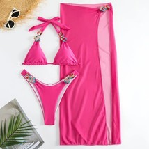 Glamorous Rhinestone Push-Up Bikini for Women - $43.10