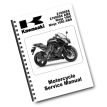 Kawasaki 2011 2012 Z1000SX Abs Ninja 1000 - Workshop Service Repair Manual - $48.74