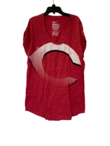 Nike Womens Cincinatti Reds Boyfriend Tri-Blend T-Shirt,Red-Large - $9.89