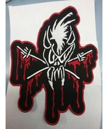 Metallica Embroidered Scary Guy BACK PATCH NEW USA SELLER FAST DELIVERY - £9.27 GBP