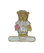 Avon Perpetual Monthly Calendar Teddy Bear Days 2002 June Replacement Rare - £7.62 GBP