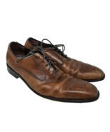 Marco Vittorio Oxford Dress Shoes Men&#39;s Size 10.5 Brown Lace - £26.35 GBP
