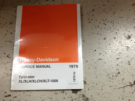 1970 1971 1972 1978 Harley Davidson Sportster XL XLH XLCH-1000 Service Manual - $202.01