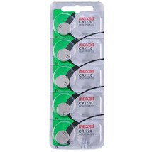 Maxell CR1220 3 Volt Lithium Cell Batteries (10 Count) + Tracking - £10.09 GBP