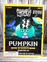 Halloween Pumpkin Jack O&#39;Lantern Decorating Kit - Mermaid - £3.93 GBP