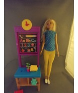Barbie Careers Teacher &amp; Student Playset School Classroom  - $27.16 CAD