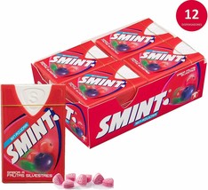 12x Smint Original Sugar Free Wildberry 40 Pastilles 8g Fresh Stock Fast Express - £23.93 GBP