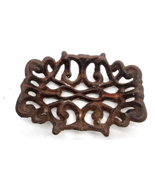 Cast Iron Victorian  Style Ornate Kitchen Bathroom Soap Dish or business... - $228.89 MXN