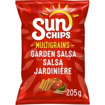 8 Bags Sun Chips Garden Salsa Multigrain Snacks 205g Each-Canada -Free Shipping - £46.77 GBP